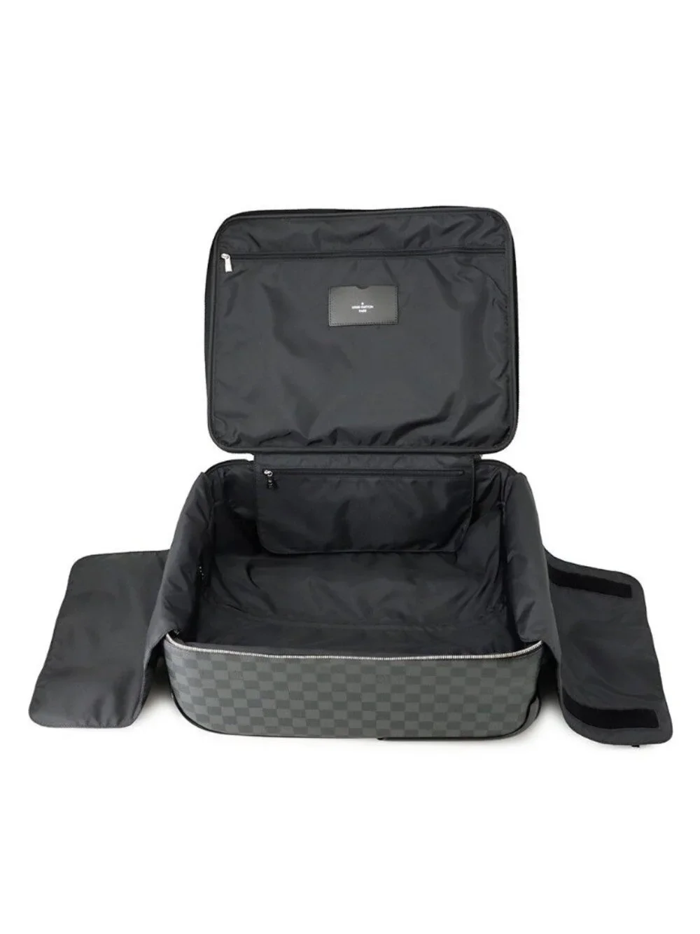 Louis Vuitton Carry Case Damier Graphite Pegase 45 Suitcase Black Travel